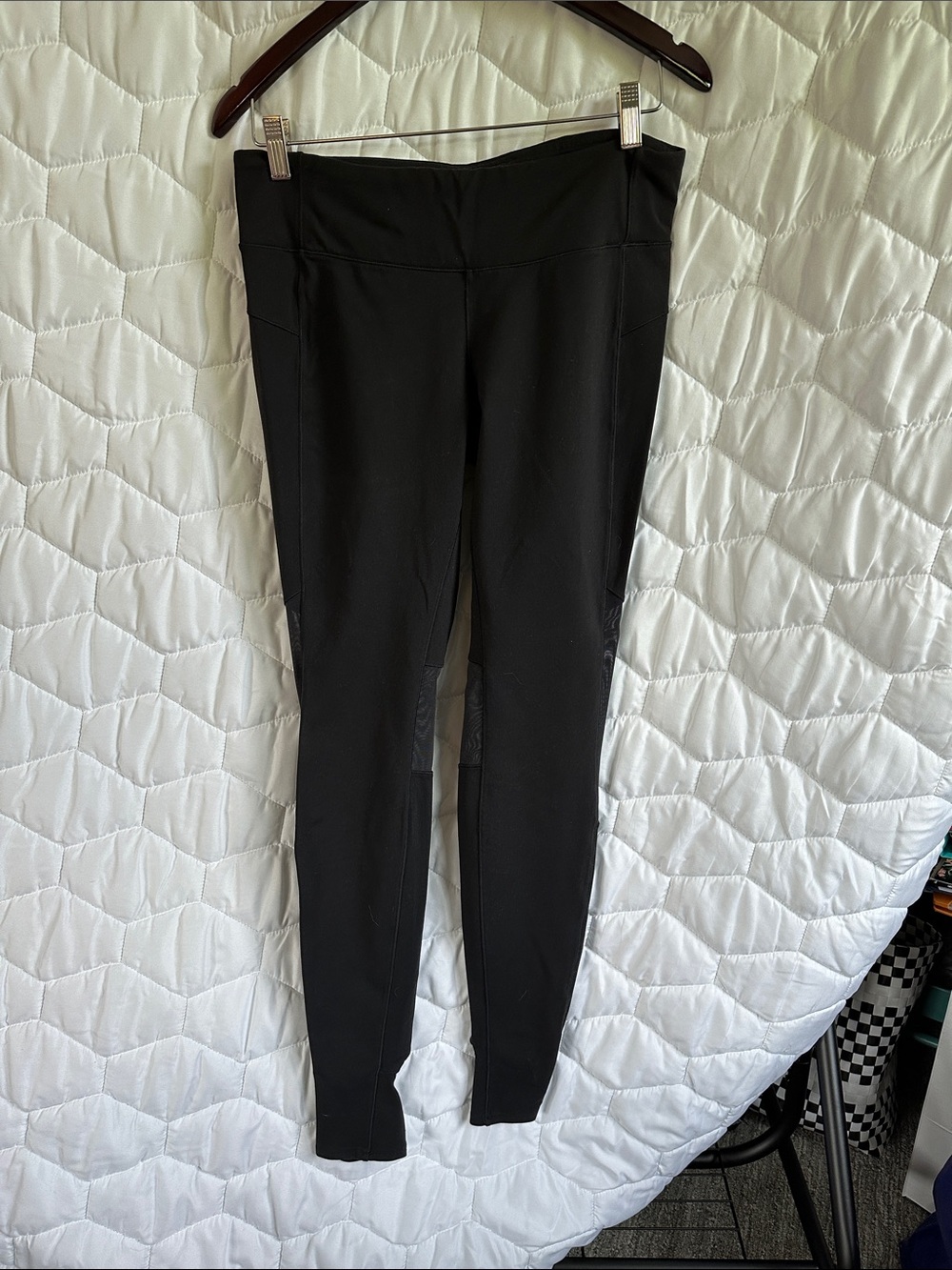 New Balance Black High-Waist Barre Leggings